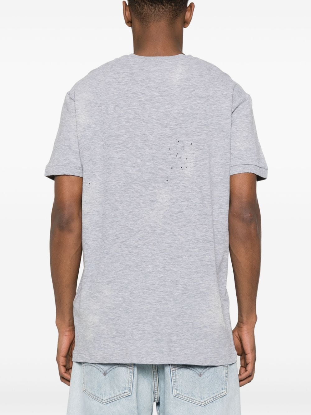 Muscle Fit Tee Grey Cotton | T-shirt