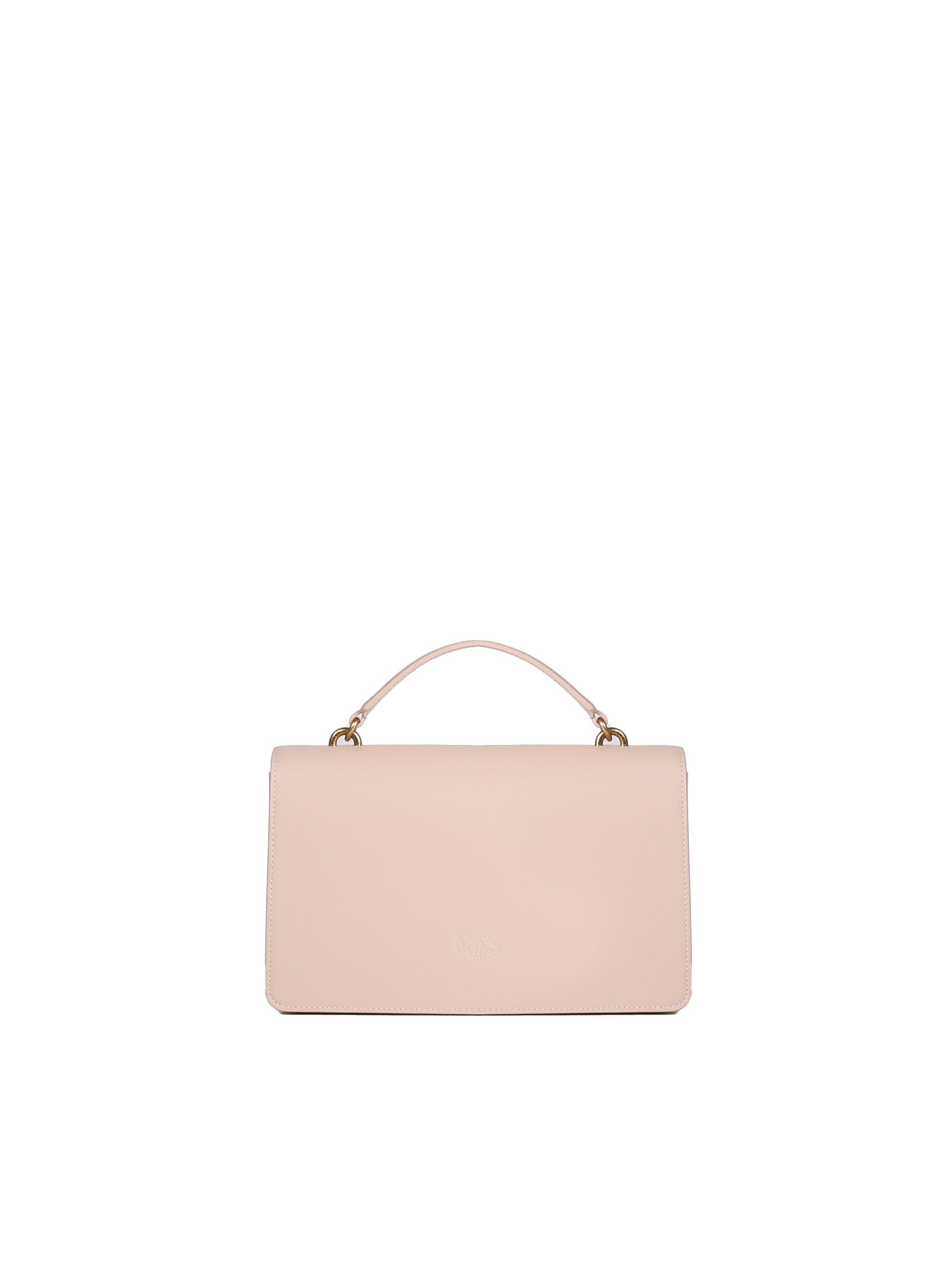 Pinko Bags Pale Pink-antique Gold Cowskin