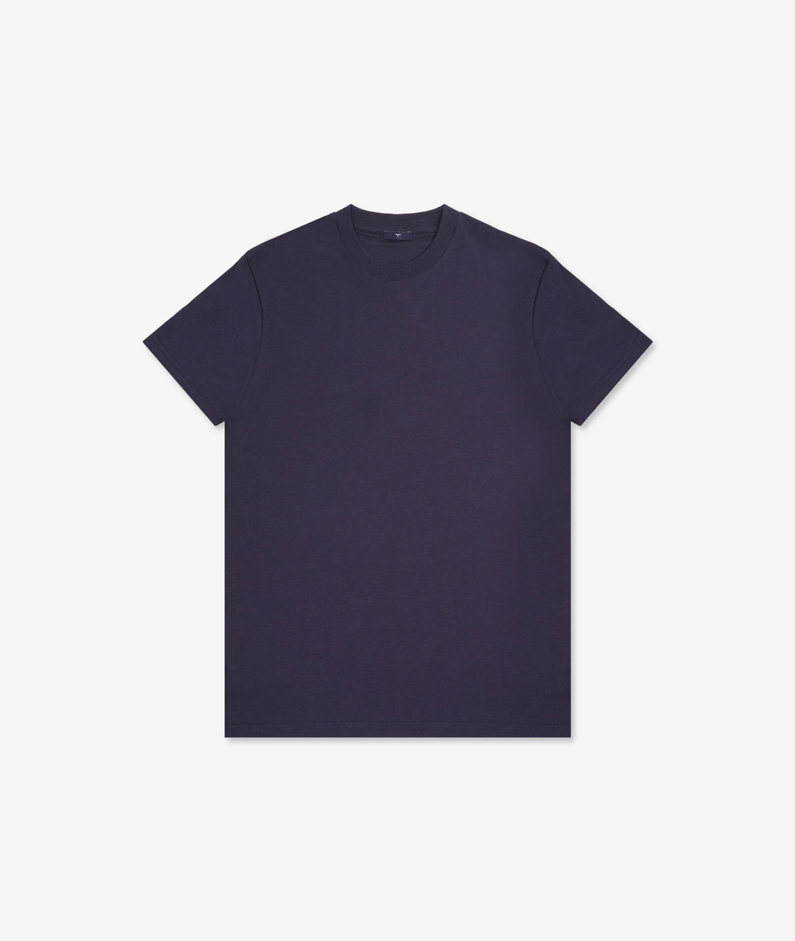 Cotton T-Shirt Panarea Blue Round Neck