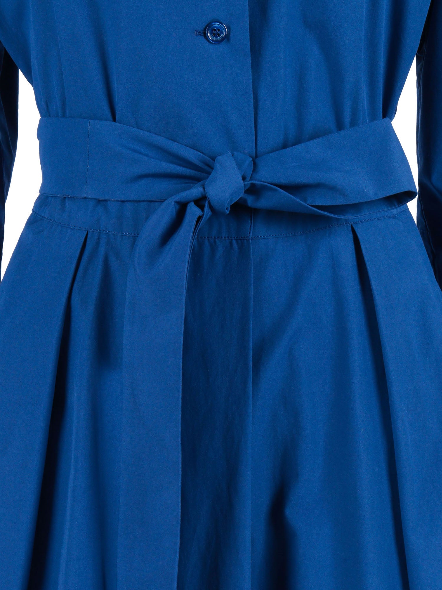 DRESS Blue Cotton Midi