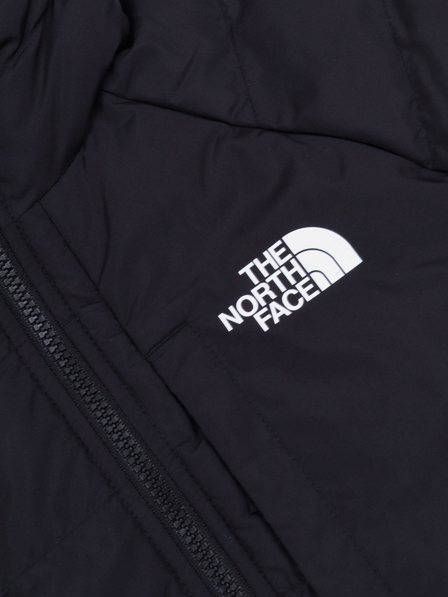 B REVERSIBLE PERRITO HOODED JACKET TNF BLACK-SMOKED PEARL Polyester