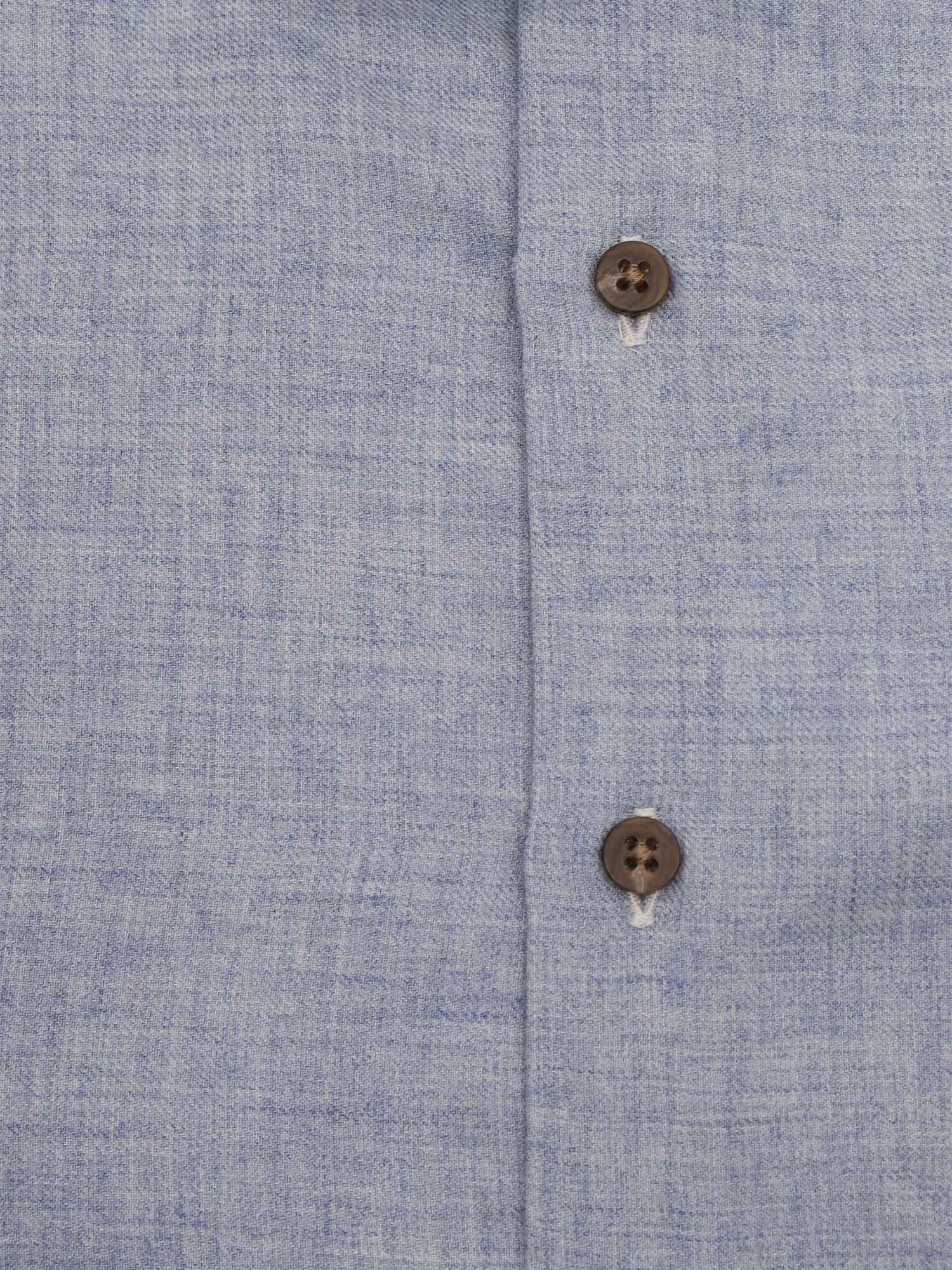 Mens Shirt Light Blue Cotton