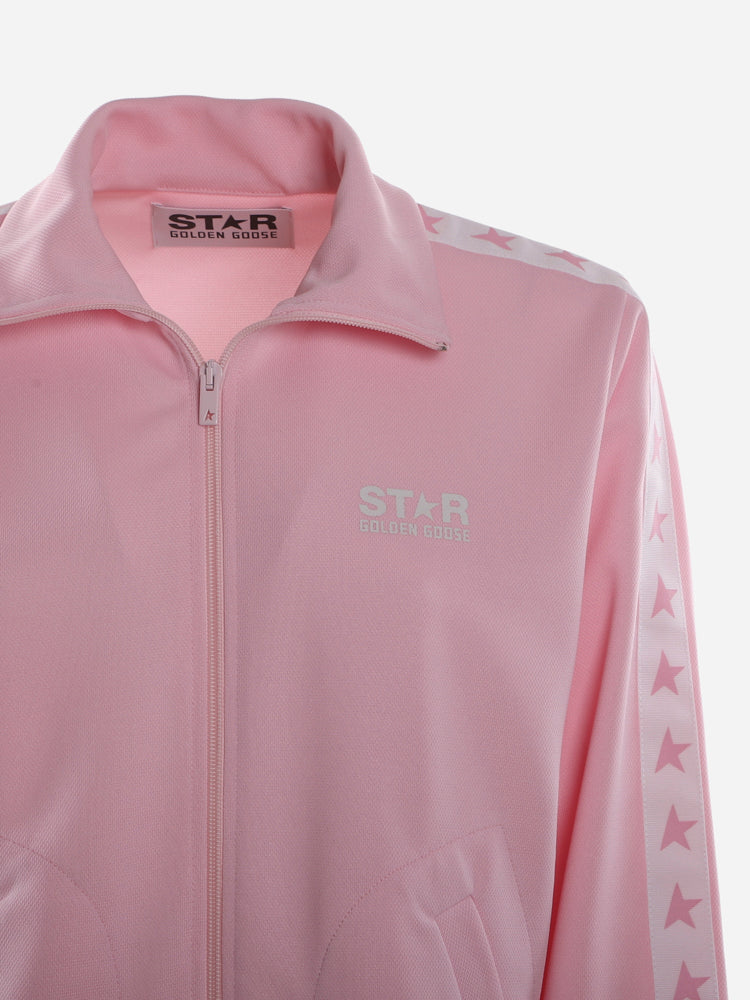 Golden Goose Sweaters Rose Shadow / White Polyester