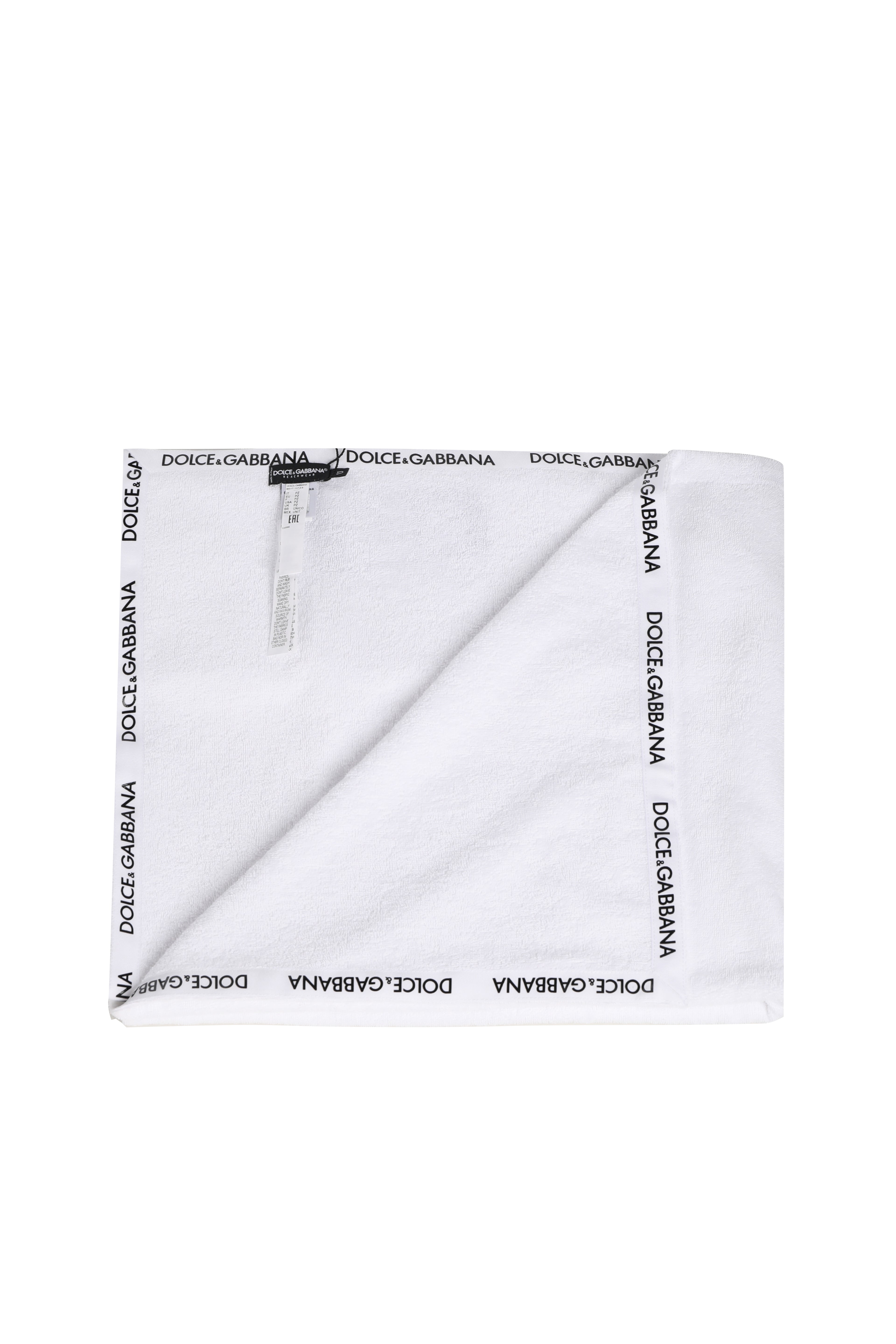 Dolce & Gabbana Sea Clothing Optical White Cotton