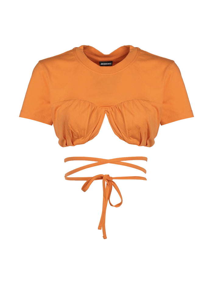 Jacquemus T-Shirts And Polos Orange Cotton
