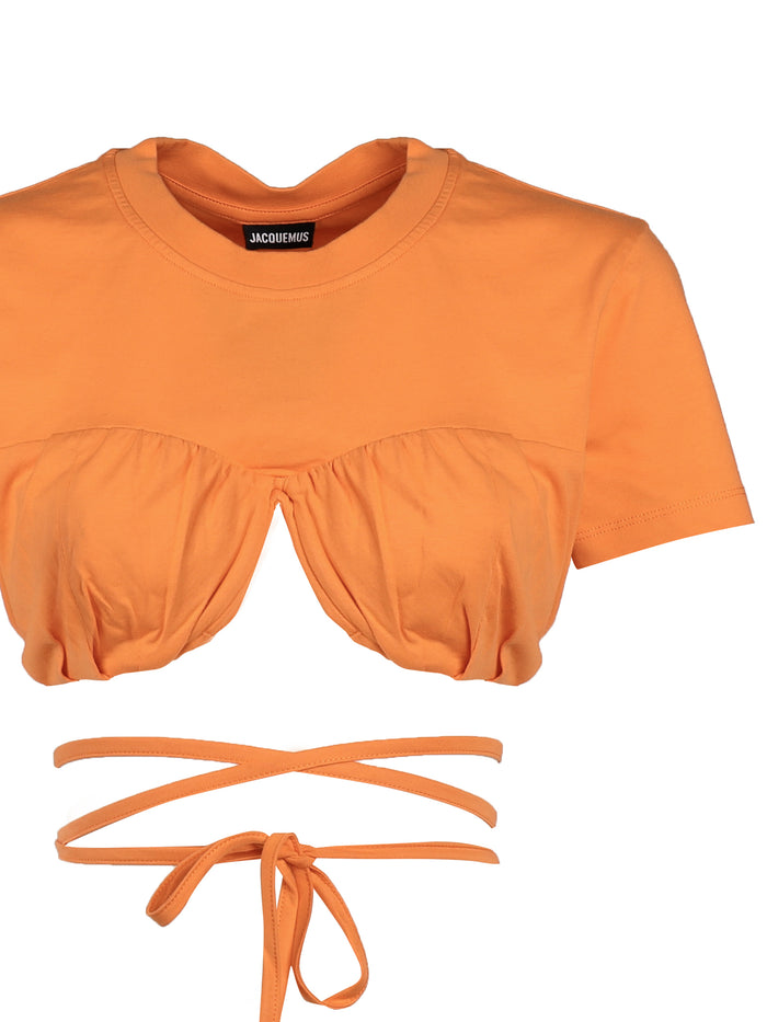 Jacquemus T-Shirts And Polos Orange Cotton