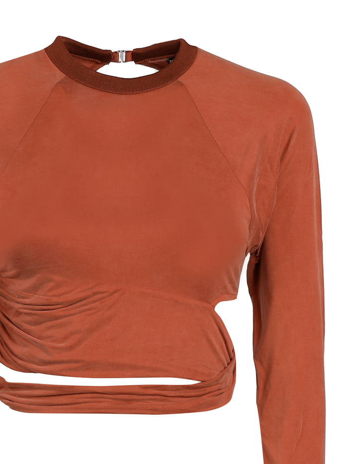 Jacquemus T-Shirts And Polos Red Cupro