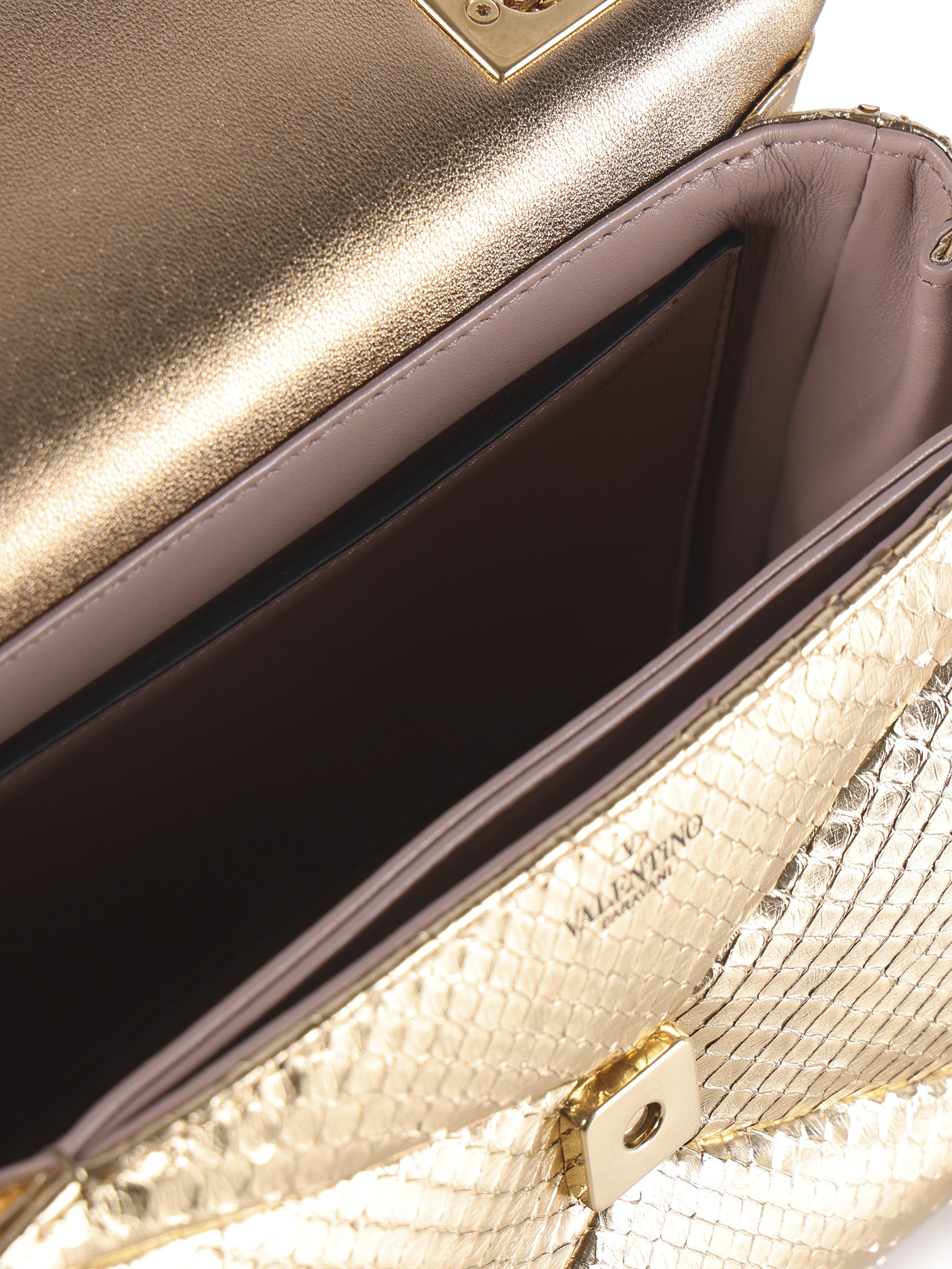 Valentino Garavani Bags Antique Brass Calfskin