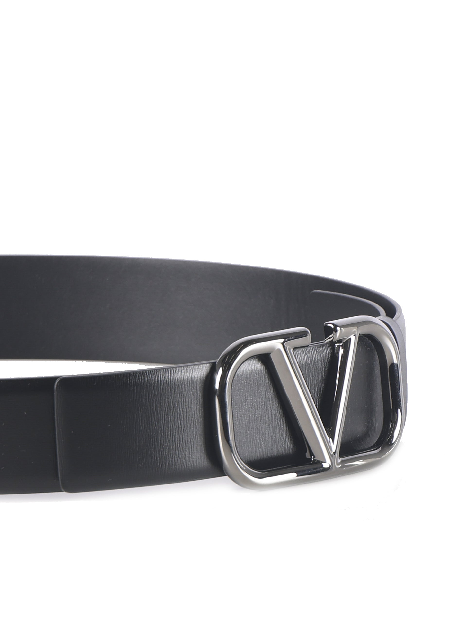Valentino Garavani Belts Black Calfskin