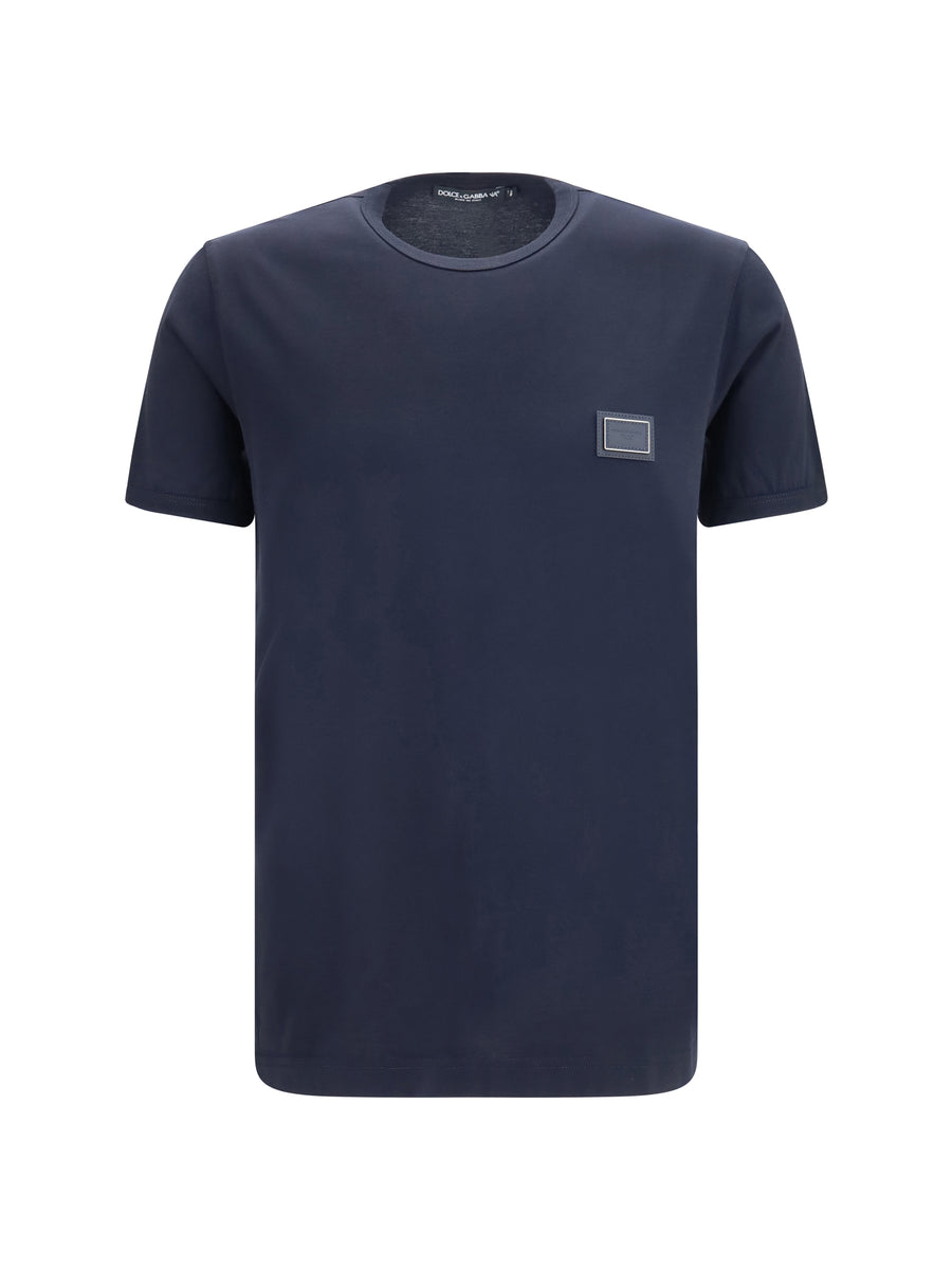 Cotton T-Shirt Very Dark Blue T-shirts