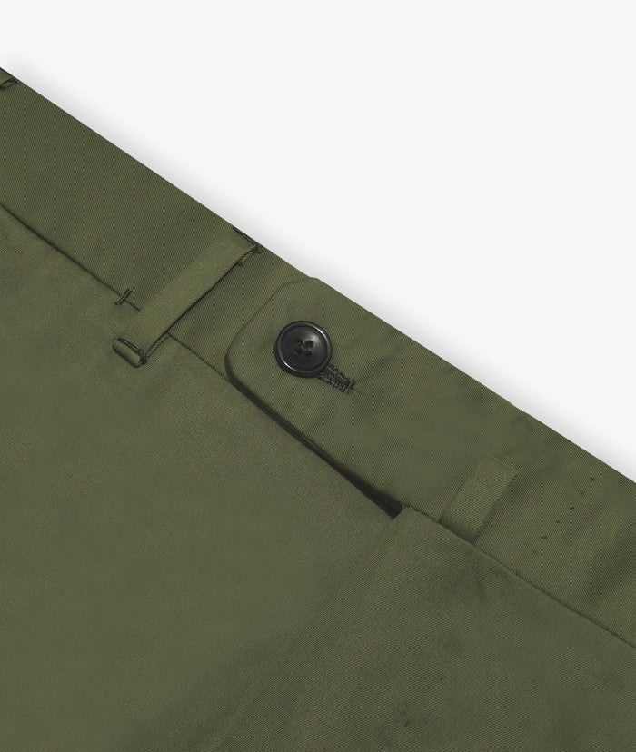Cotton Trousers Marrakech Olive Tailored Made