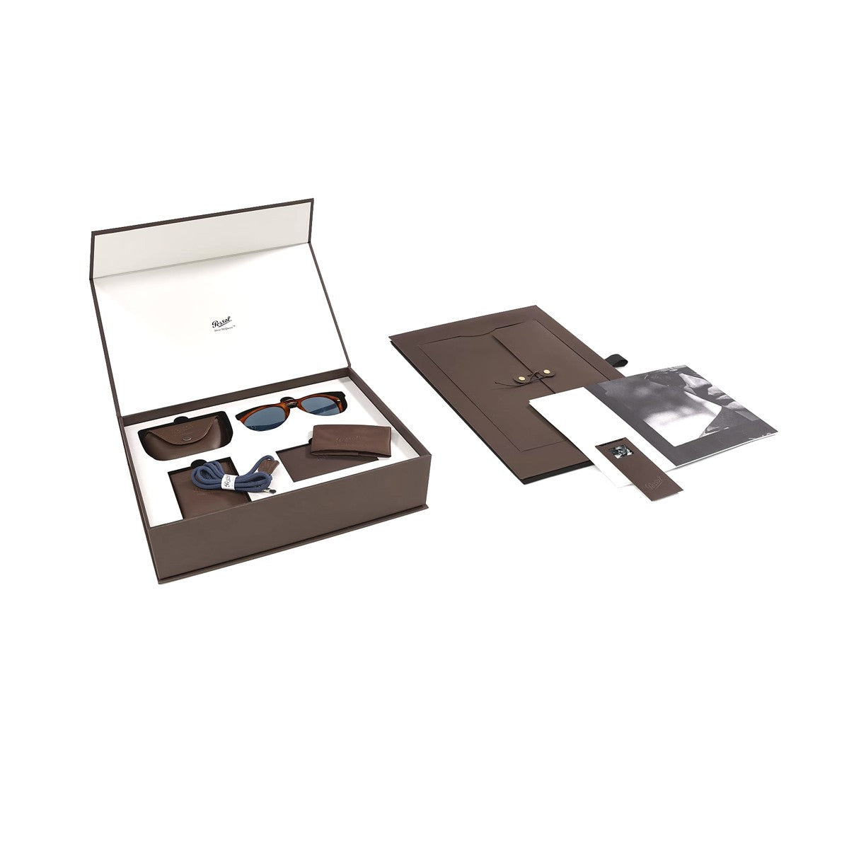 Persol Po00714sm Steve Mcqueen - Exclusive Havana Acetato Sunglasses