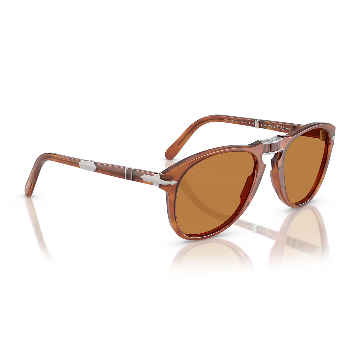 Persol Po0714sm Steve Mcqueen Orange Acetato Sunglasses