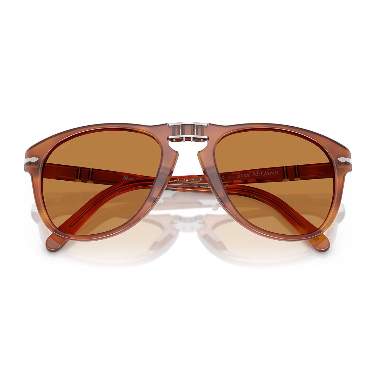 Persol Po0714sm Steve Mcqueen Orange Acetato Sunglasses