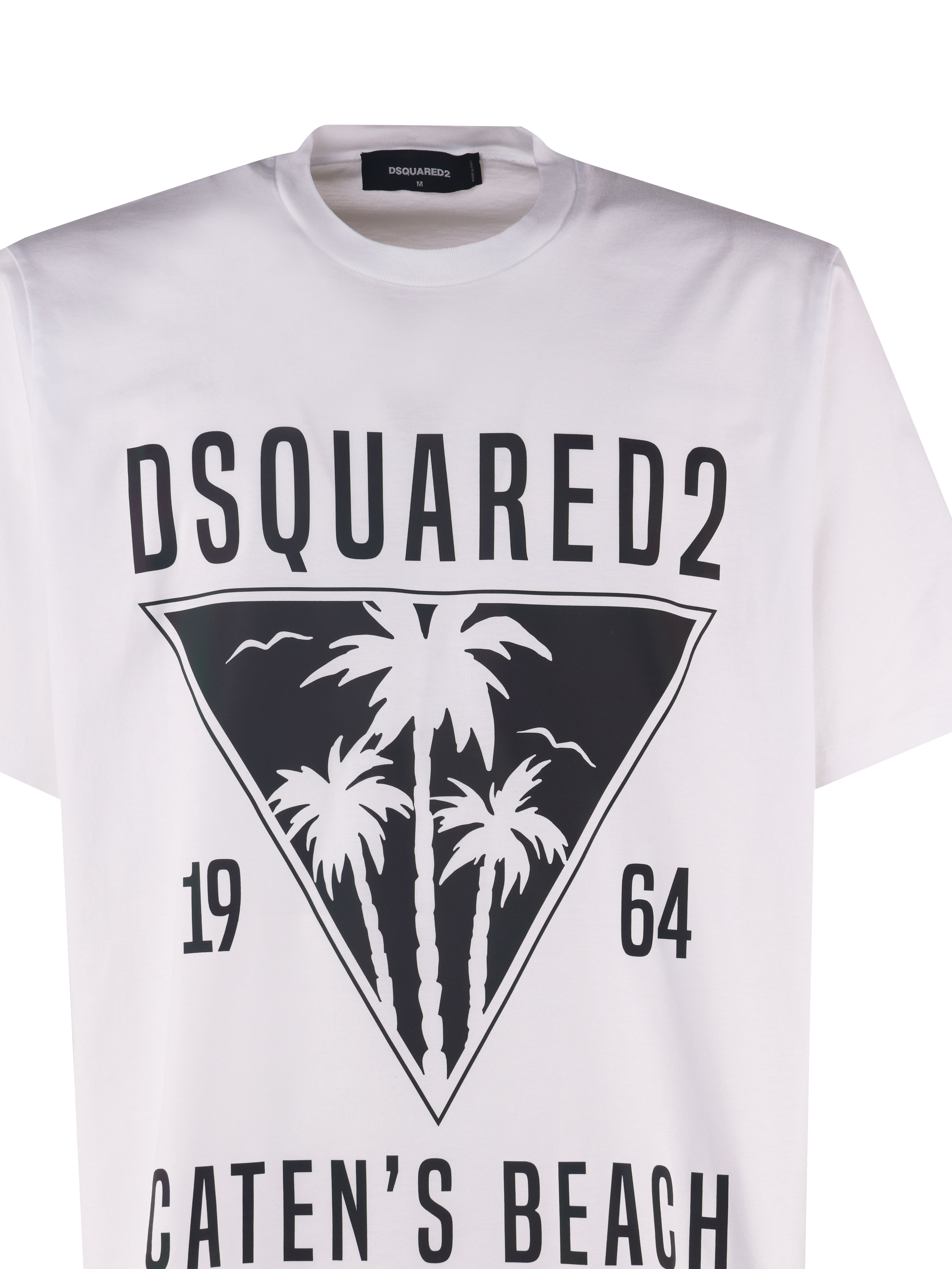 Dsquared2 T-Shirts And Polos White Cotton