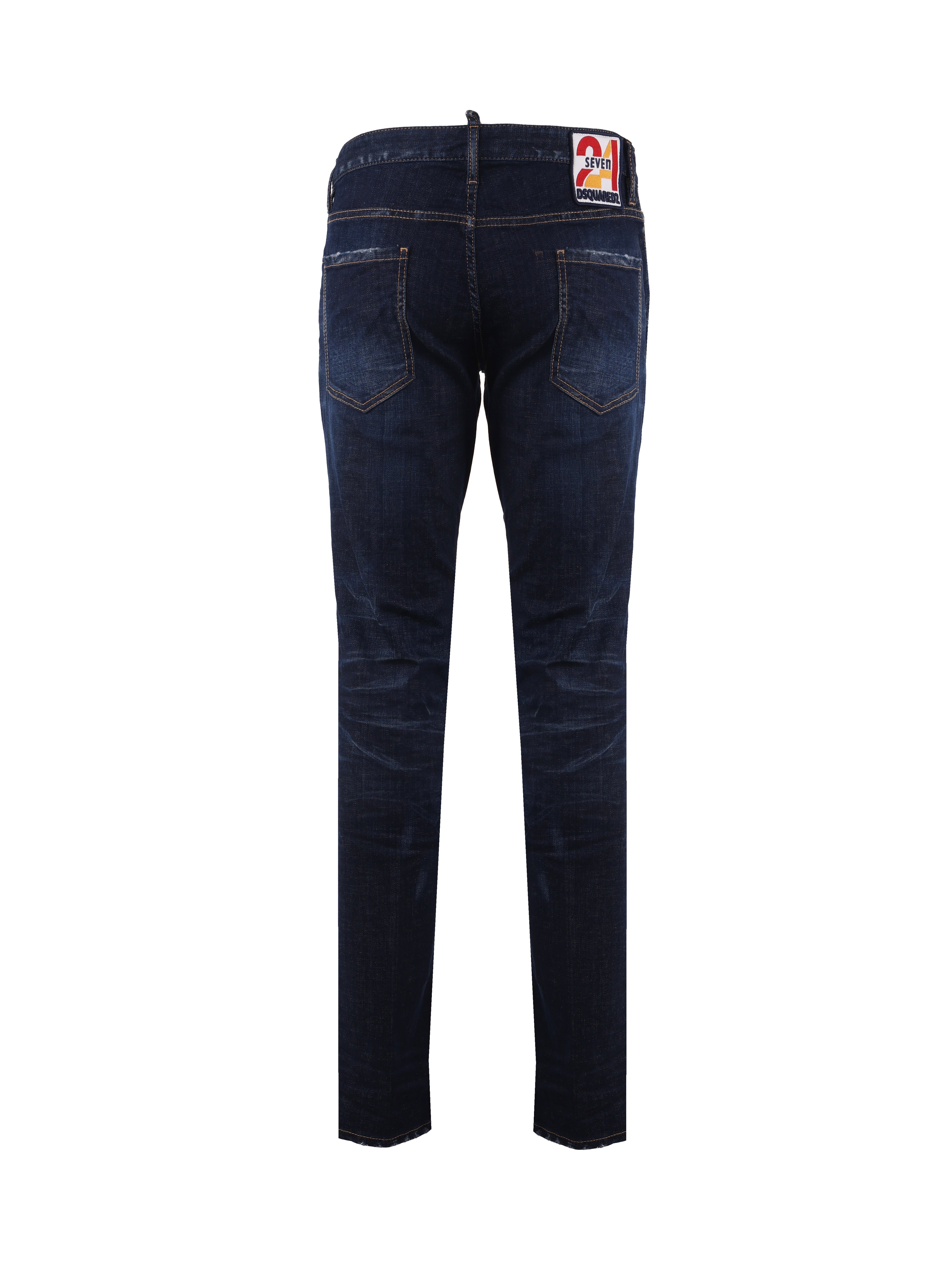 Dsquared2 Jeans Blue Navy Cotton