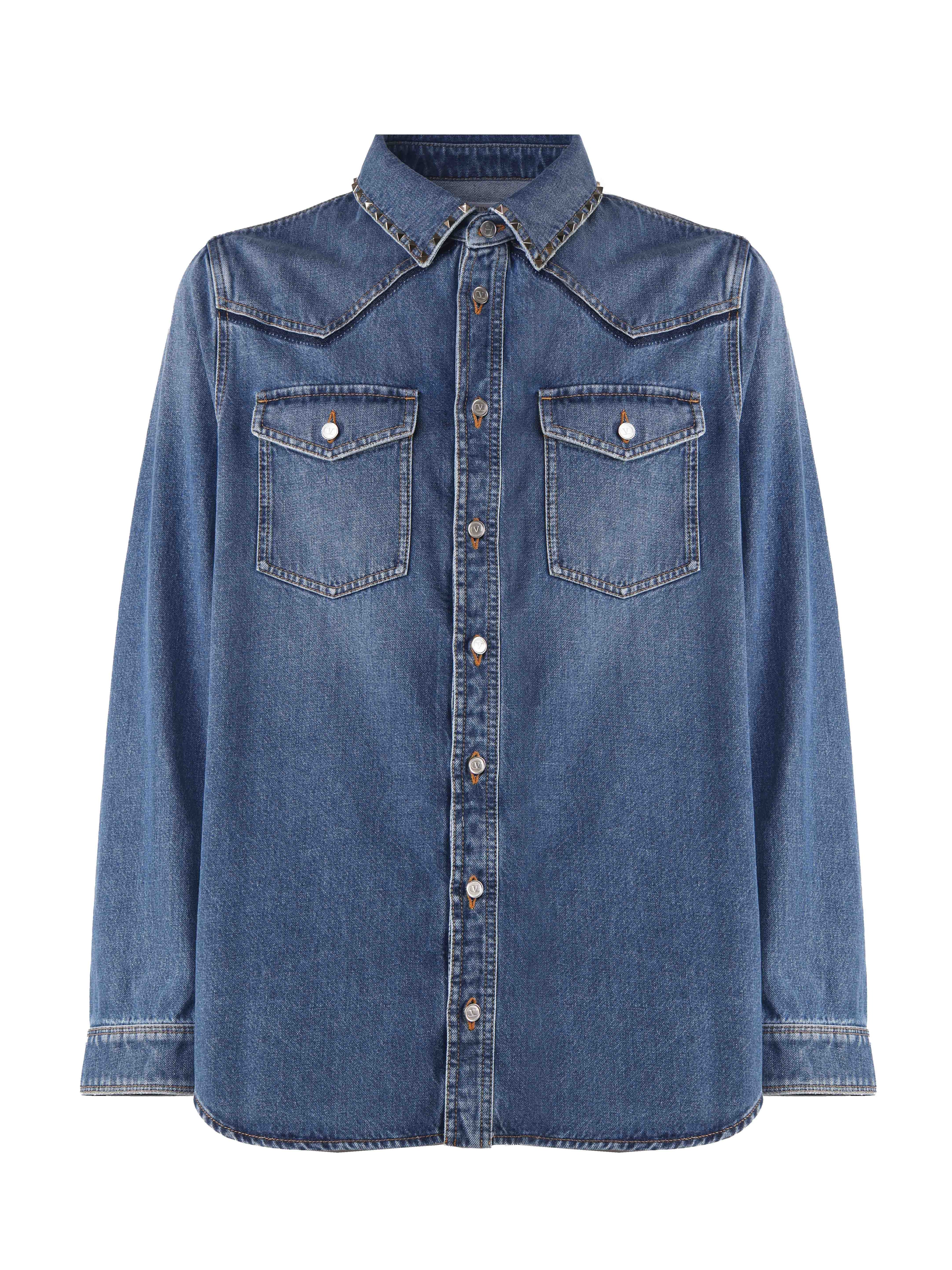 Valentino Garavani Shirts Denim Cotton
