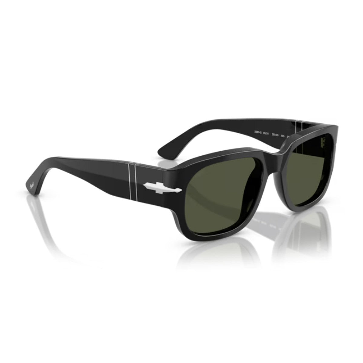 Persol Po3380s Black Acetato Sunglasses