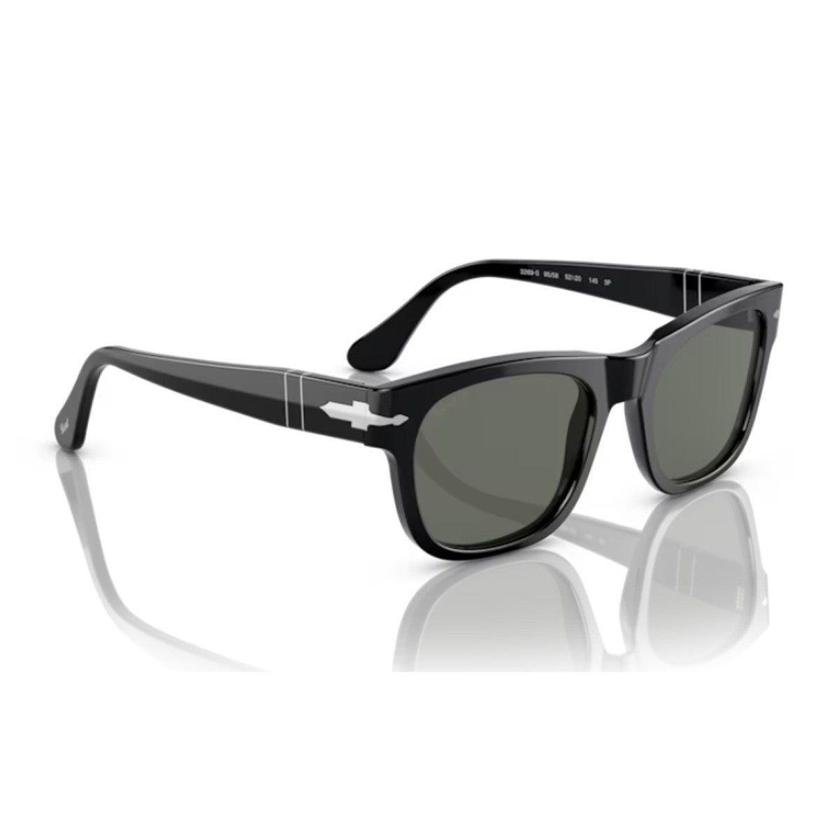 Persol Po3269s Black Acetato Sunglasses
