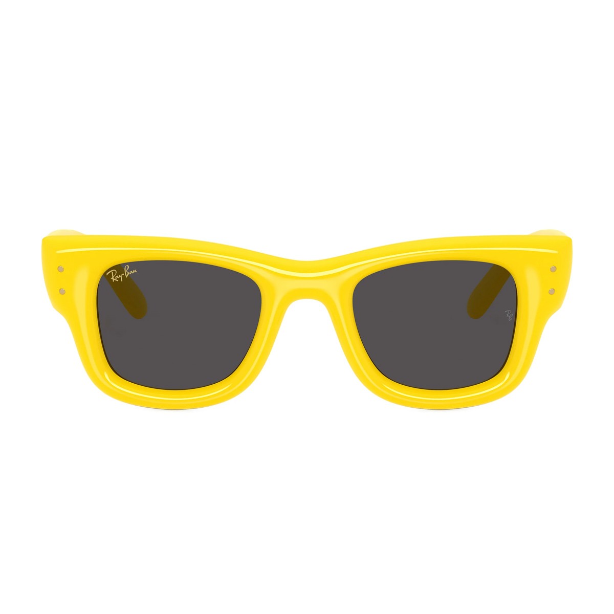 Ray-Ban Rb4940 Wayfarer Puffer By Asap Rocky Yellow Nylon Sunglasses
