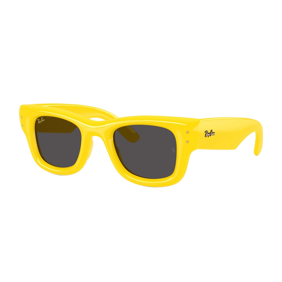 Ray-Ban Rb4940 Wayfarer Puffer By Asap Rocky Yellow Nylon Sunglasses
