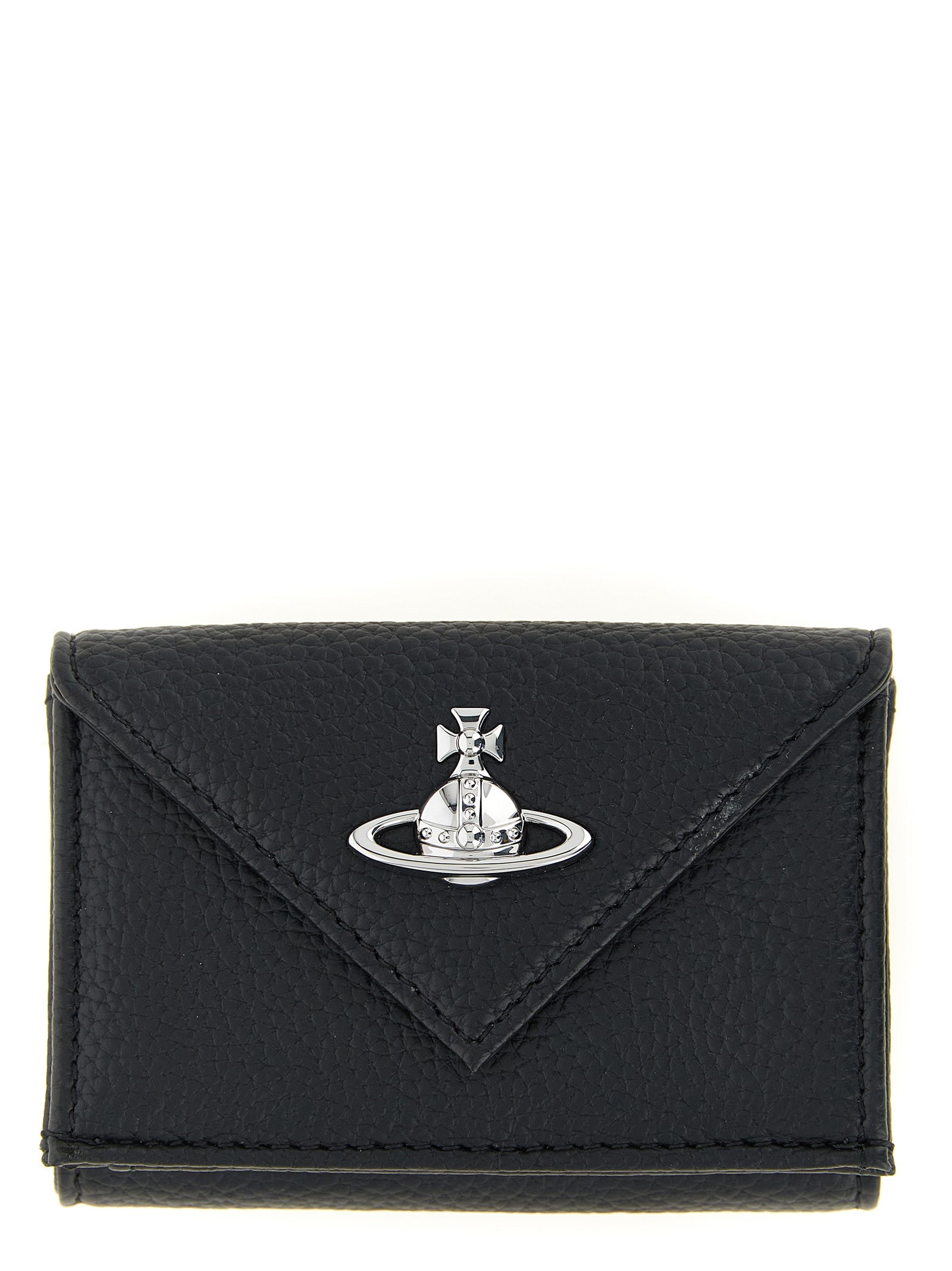 Envelope Wallet Black Polyurethane Wallets, Card Holders