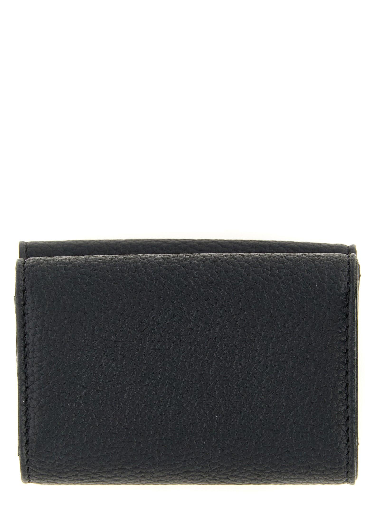 Envelope Wallet Black Polyurethane Wallets, Card Holders