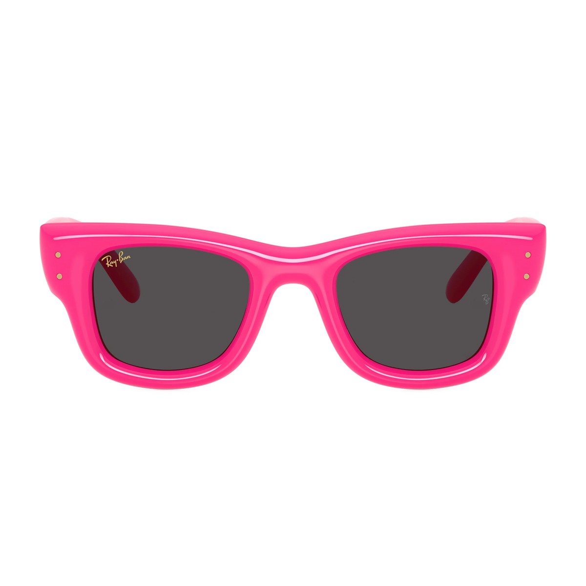 Ray-Ban Rb4940 Wayfarer Puffer By Asap Rocky Fuchsia Nylon Sunglasses