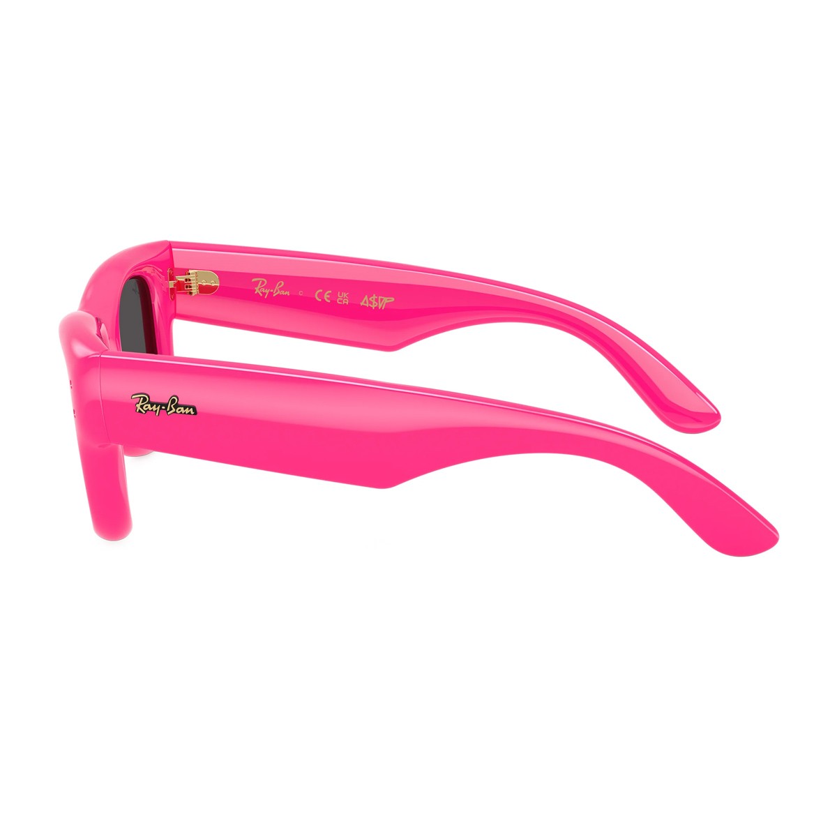 Ray-Ban Rb4940 Wayfarer Puffer By Asap Rocky Fuchsia Nylon Sunglasses