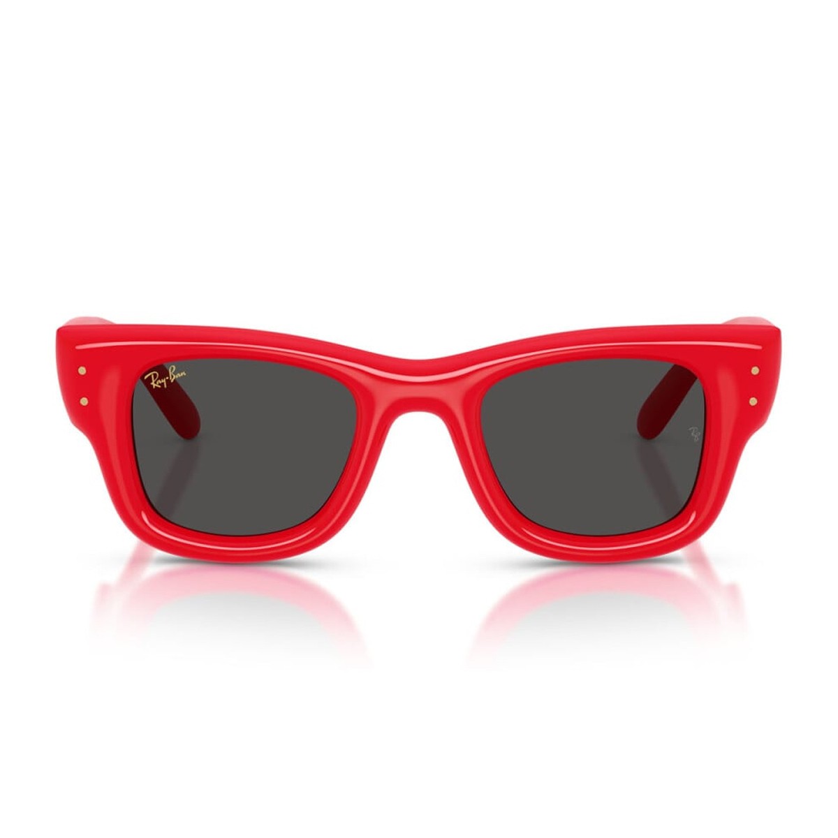 Ray-Ban Rb4940 Wayfarer Puffer By Asap Rocky Red Nylon Sunglasses