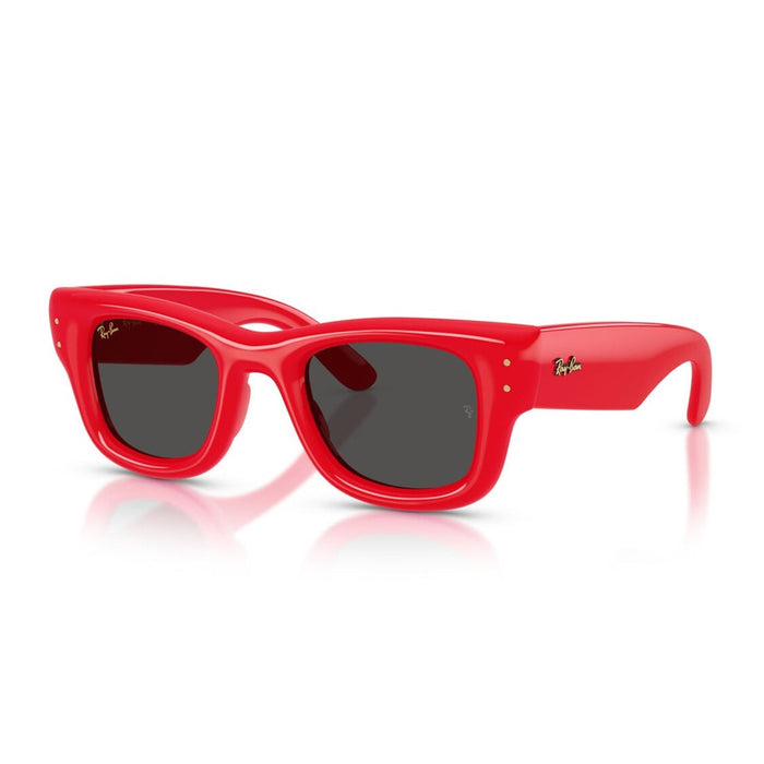Ray-Ban Rb4940 Wayfarer Puffer By Asap Rocky Red Nylon Sunglasses