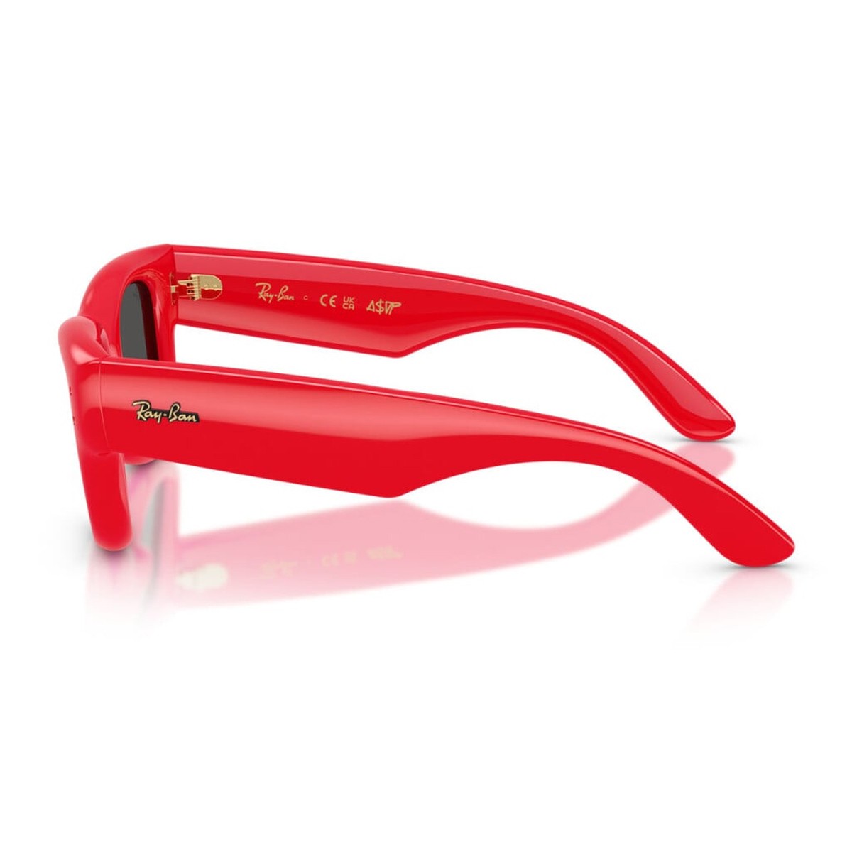 Ray-Ban Rb4940 Wayfarer Puffer By Asap Rocky Red Nylon Sunglasses
