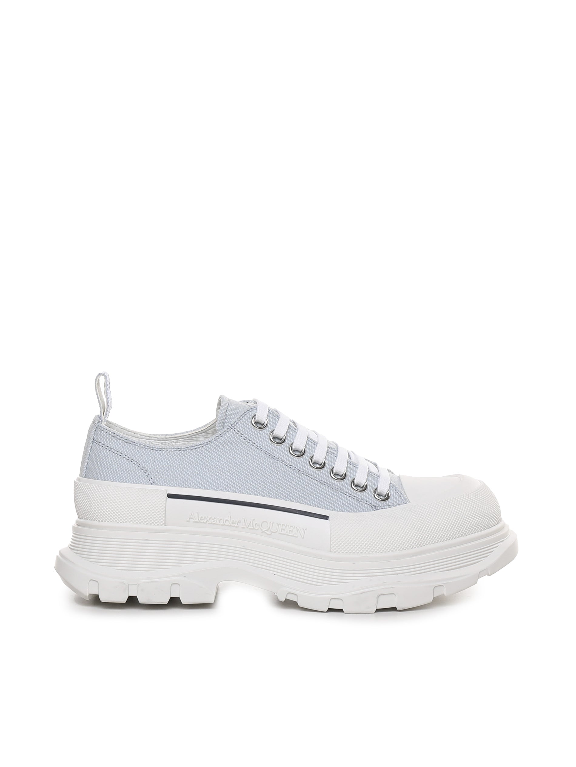 Alexander Mcqueen Sneakers Blue Canvas