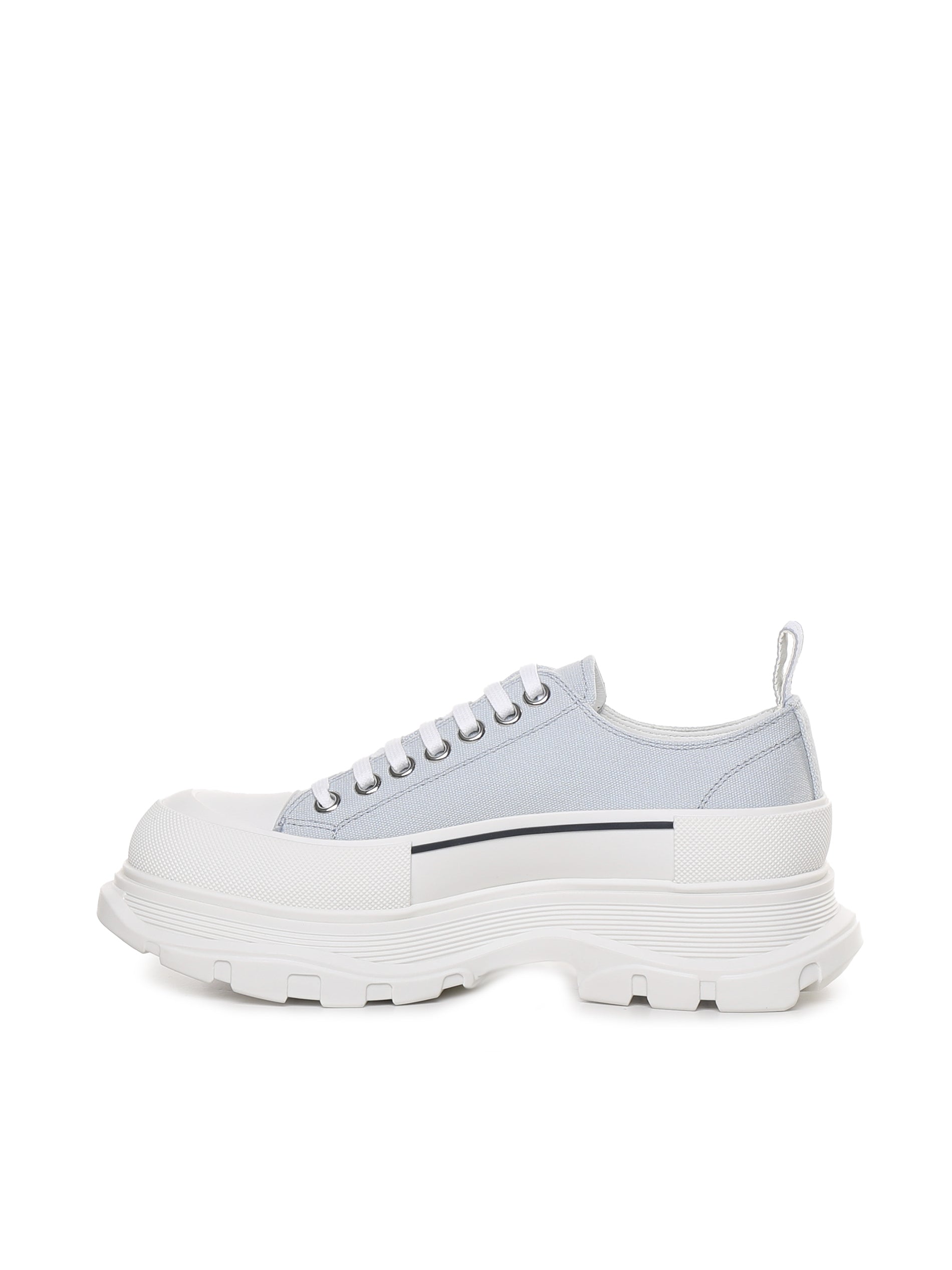 Alexander Mcqueen Sneakers Blue Canvas