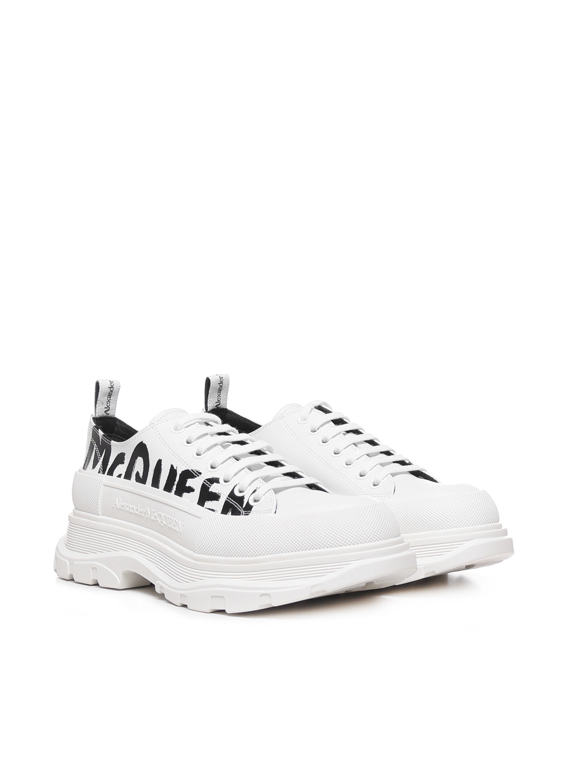 Alexander Mcqueen Sneakers White Calfskin