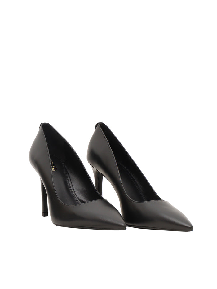 ALINA FLEX HIGH PUMP Black Cow Leather