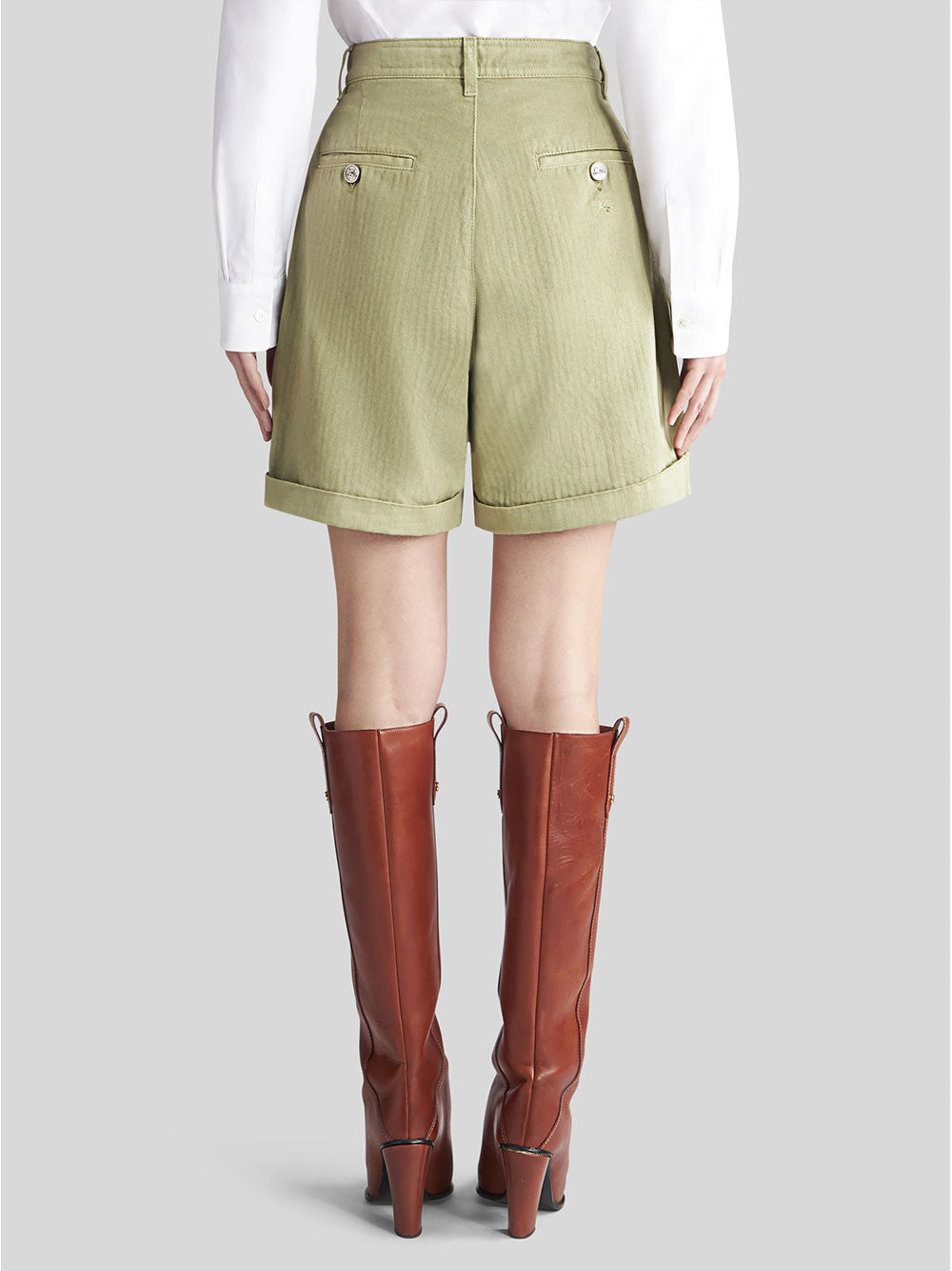 Pantalone Green Cotton | Short
