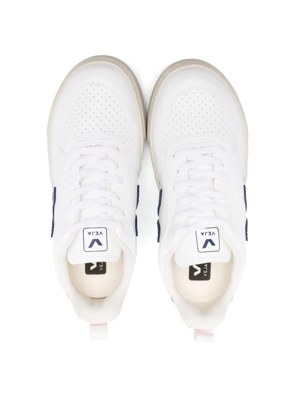 Smll V-10 White Leather | Calzature