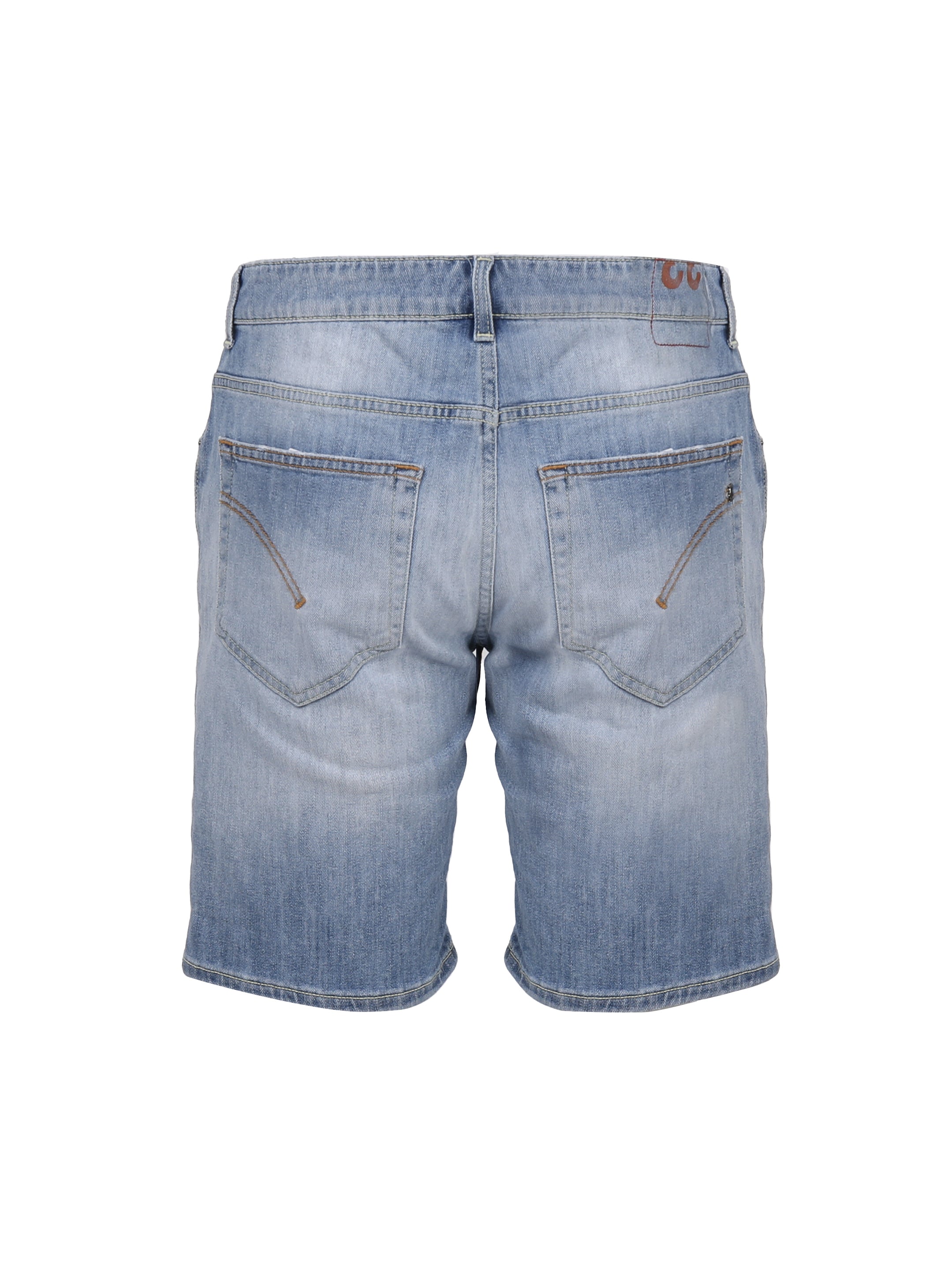 Dondup Shorts Blue Cotton