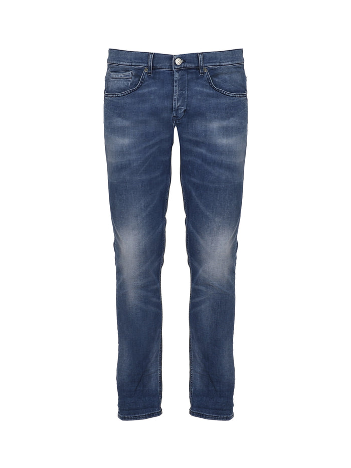 Dondup Jeans Blue Cotton
