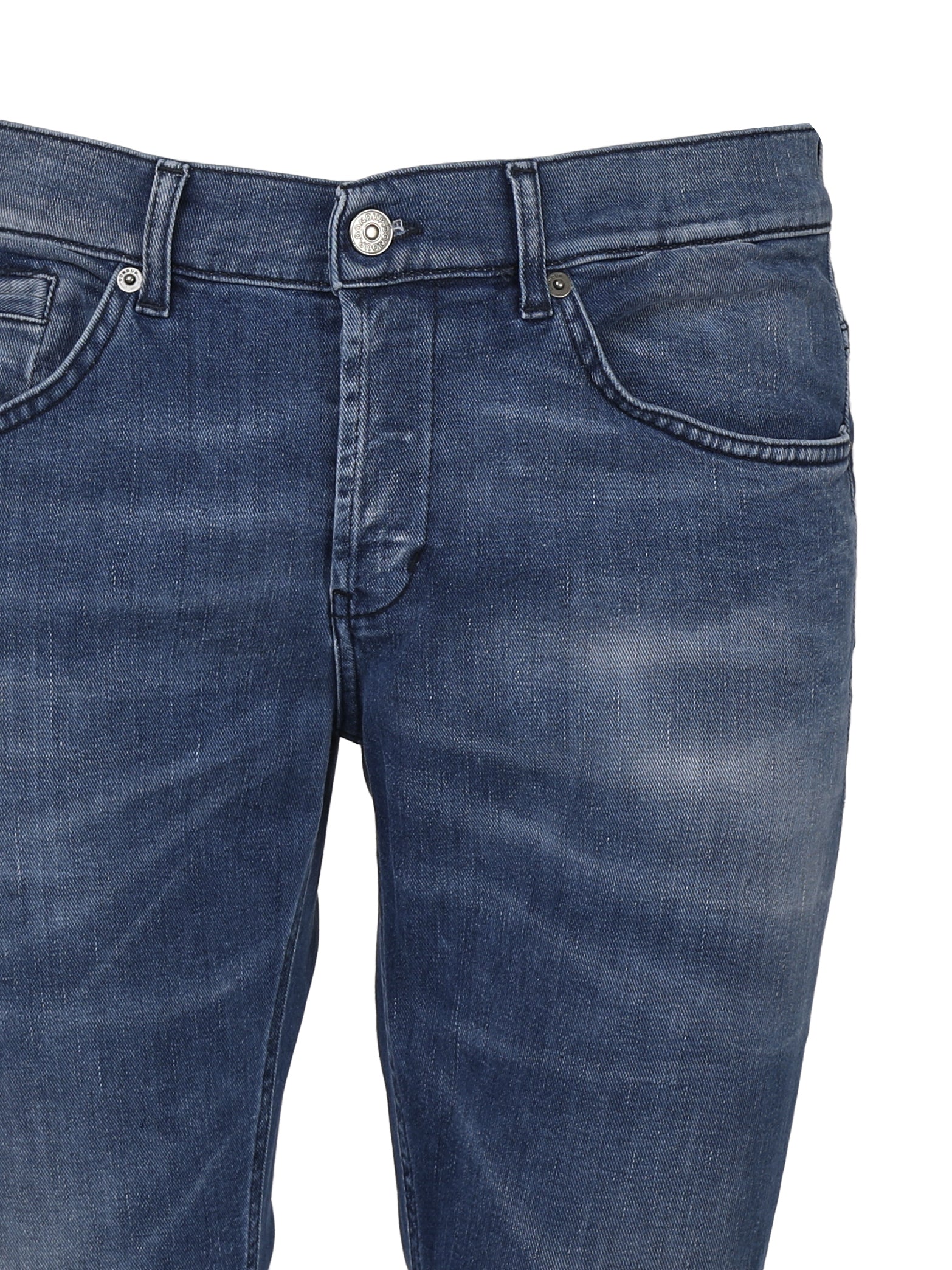 Dondup Jeans Blue Cotton