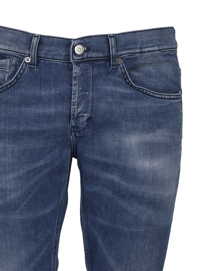 Dondup Jeans Blue Cotton