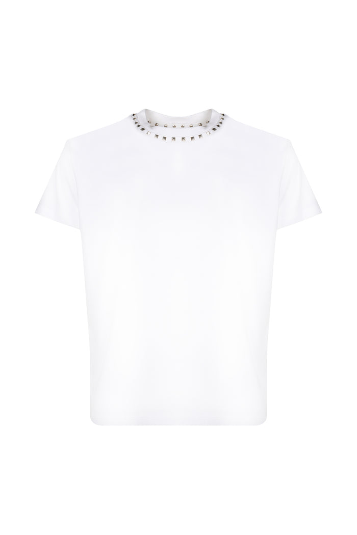Valentino Garavani T-Shirts And Polos White Cotton