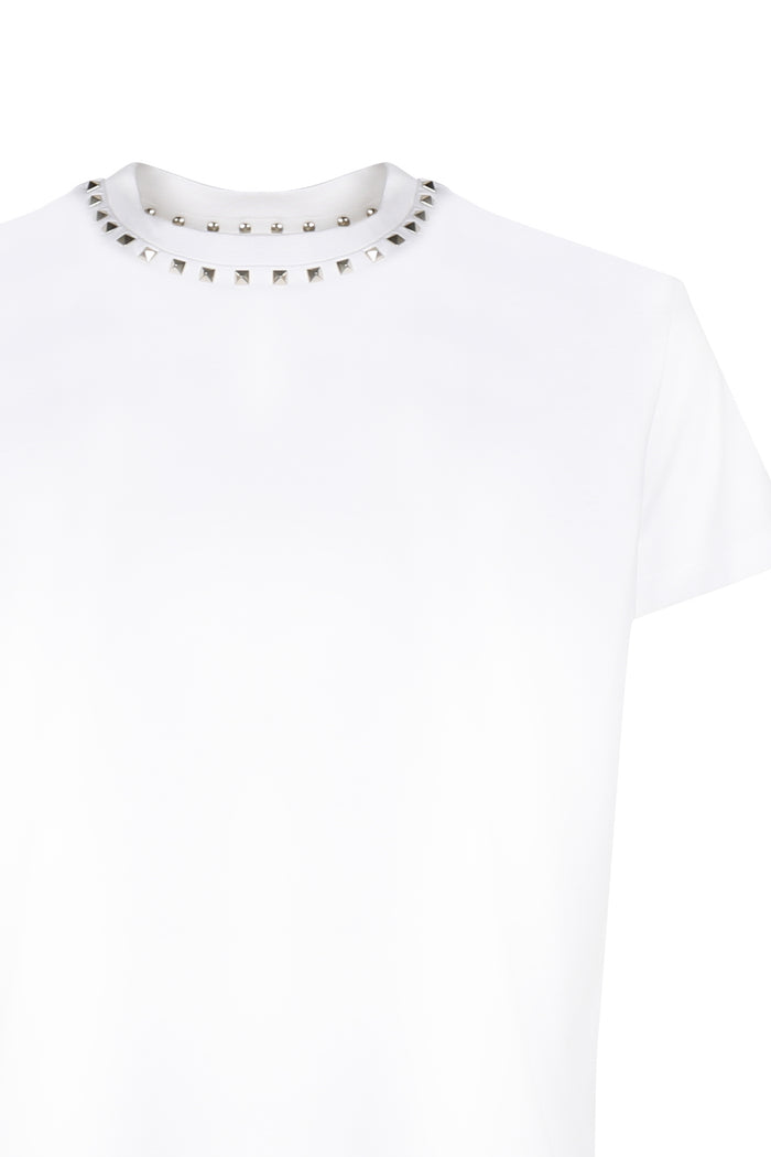 Valentino Garavani T-Shirts And Polos White Cotton