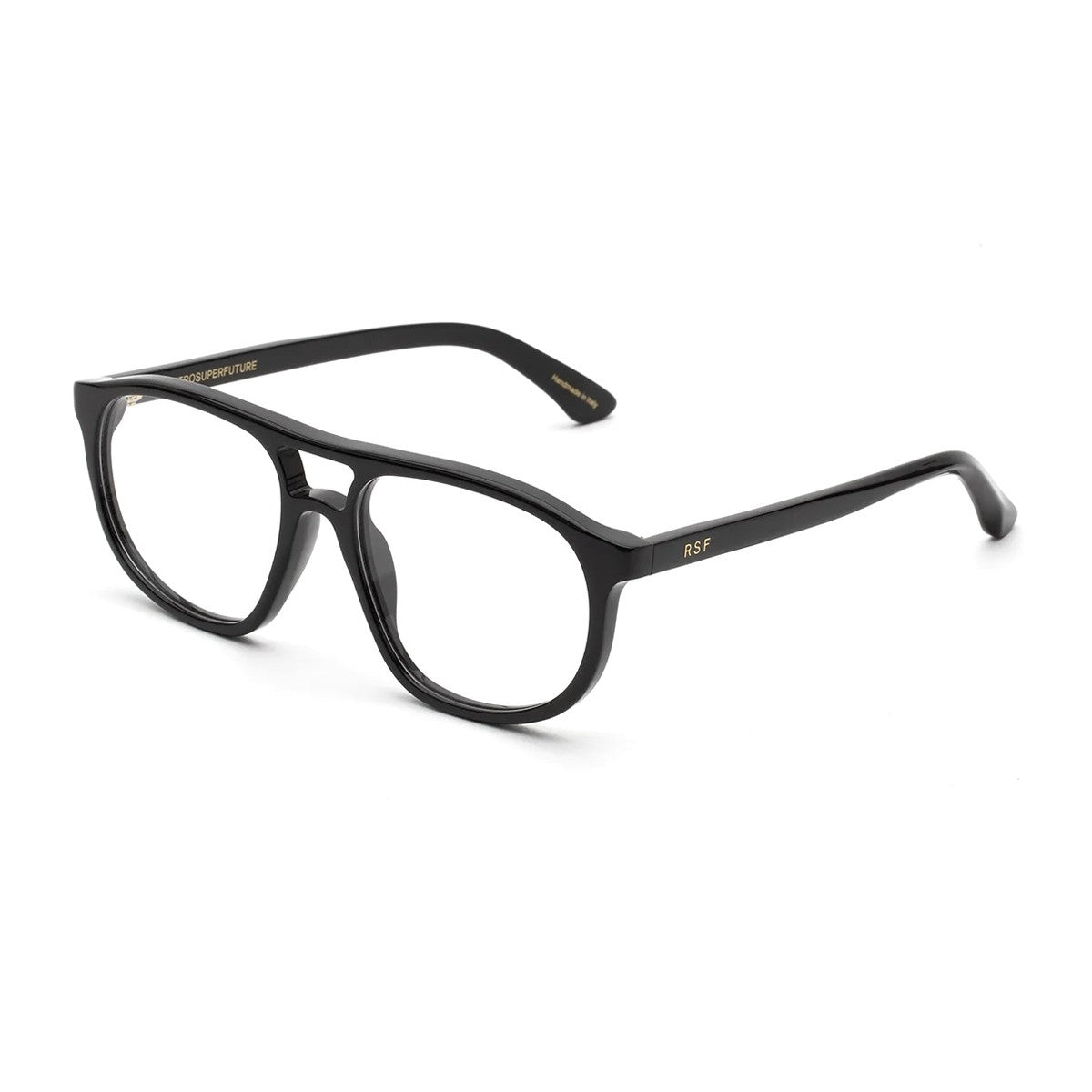 Retrosuperfuture Numero 127 Black Acetato Optical Frames