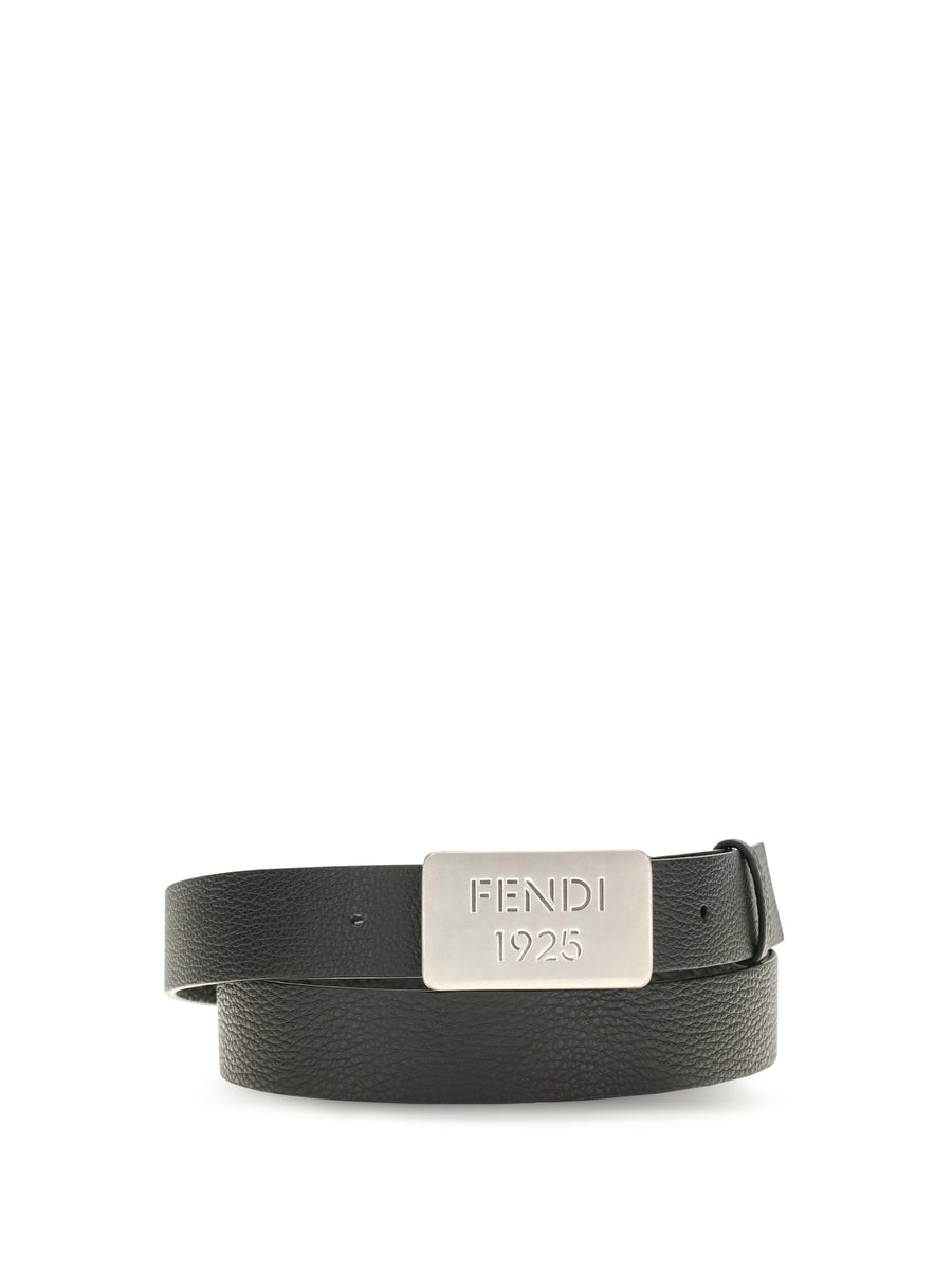 1925 Cuoio Romano Leather Belt Nero Calf Bos Taurus E Braces