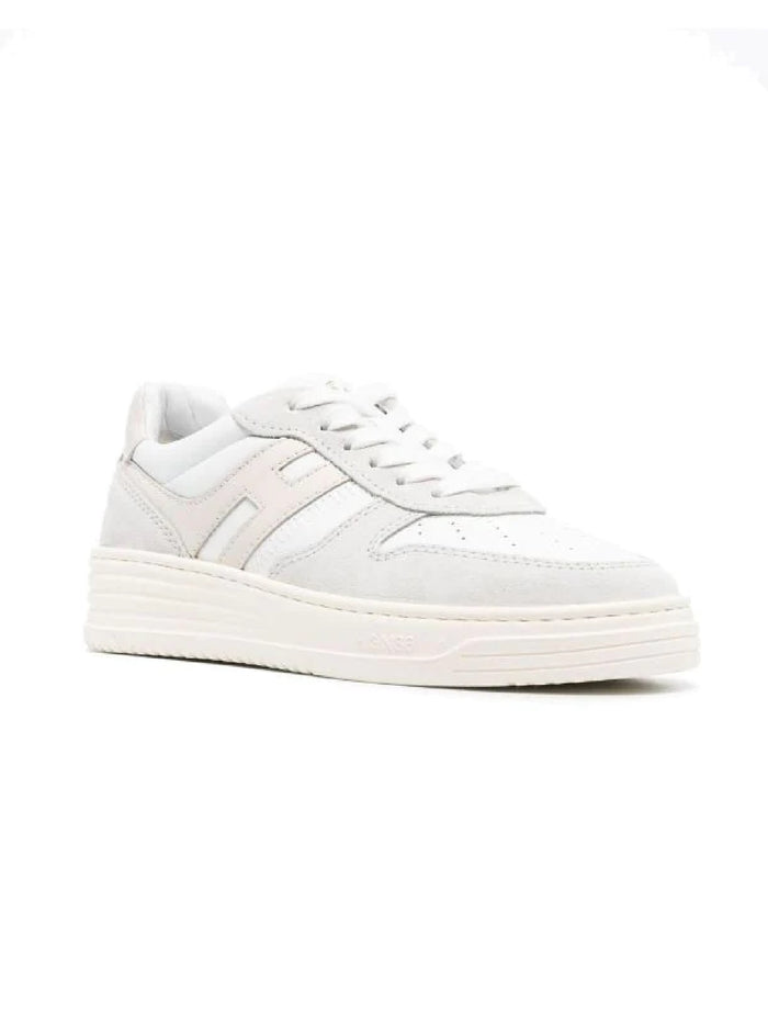 H630 Allacciato White Calf Leather Shoe