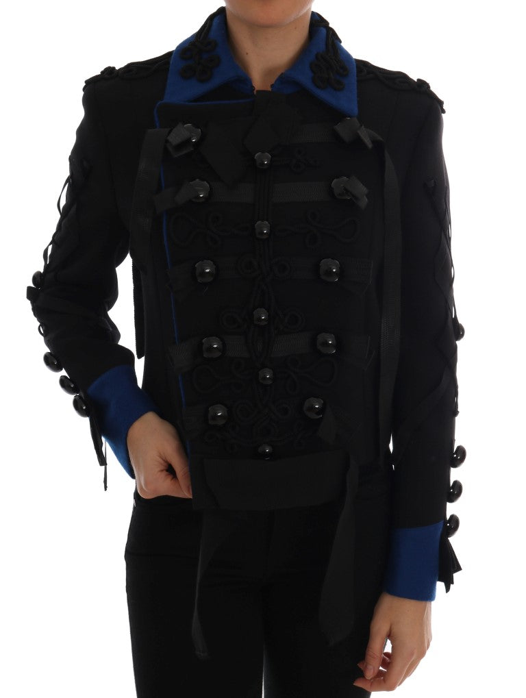 Dolce & Gabbana 75% Wool jacket in black