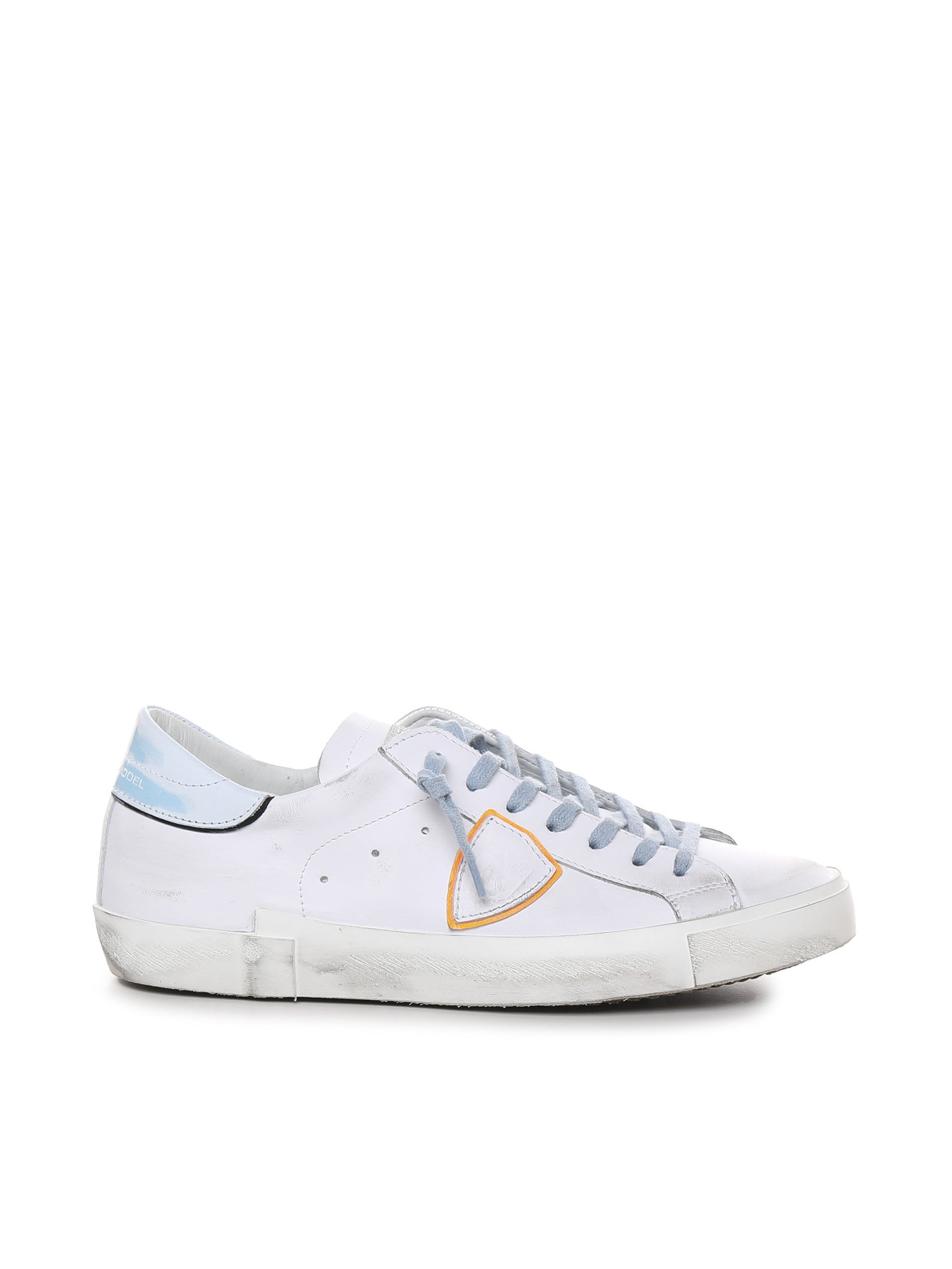 Philippe Model Sneakers Veau Nuage_blanc Azul Calf Leather