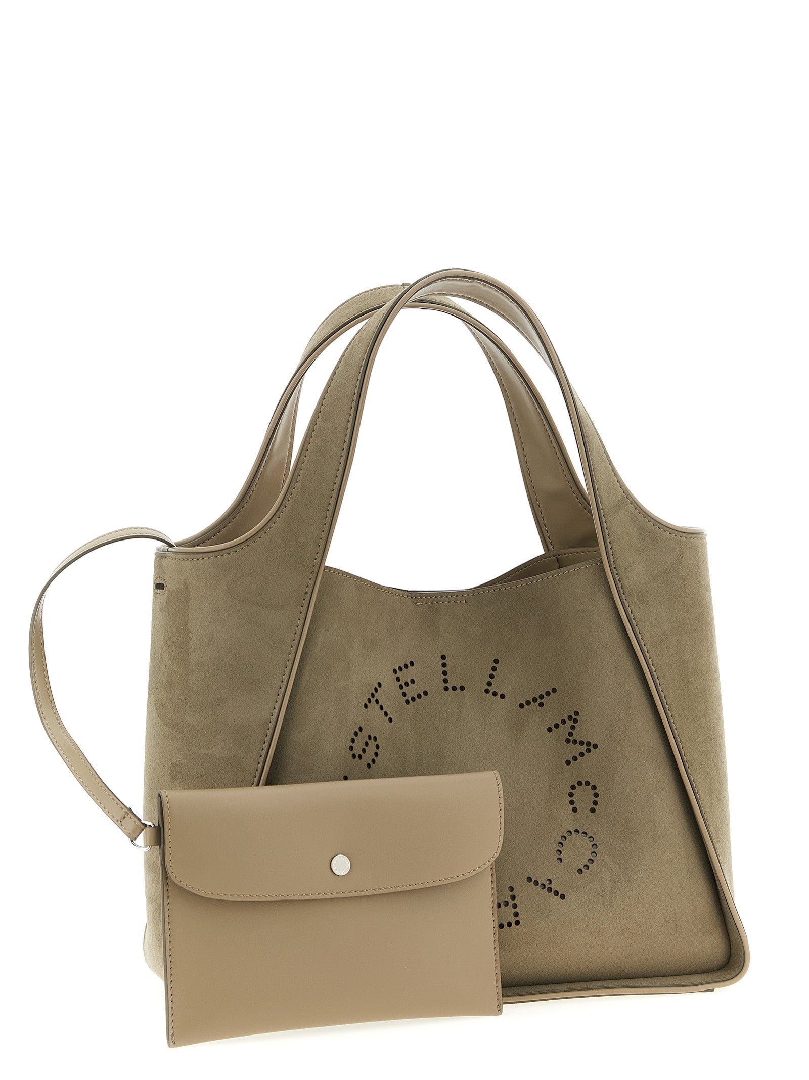 Stella Logo crossbody bag Green Polyamide